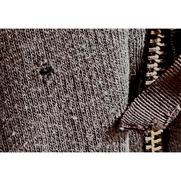 Vintage The North Face Women's Hooded Jacket Large Black Zip Embroidered… - Picture 12 of 12